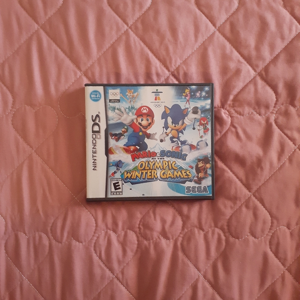 🎉S-HP🎉 Nintendo 3DS Mario & Sonic: At The Olympic Winter Games {[CASE ONLY]}